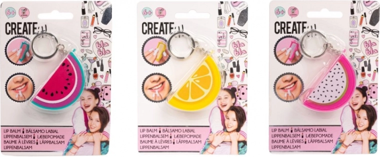 Balzam za ustnice v obliki sadja s obeskom