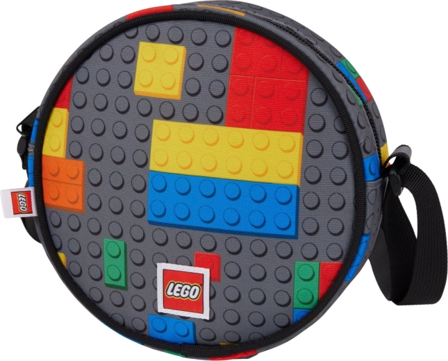 Lego Colorful Bricks okrogla crossbody torbica