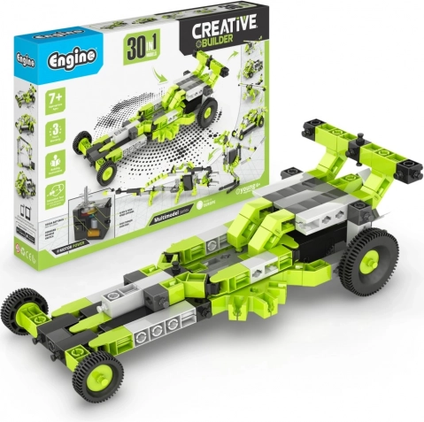 engino creative builder 30 v 1 z motorjem, konstrukcijski komplet