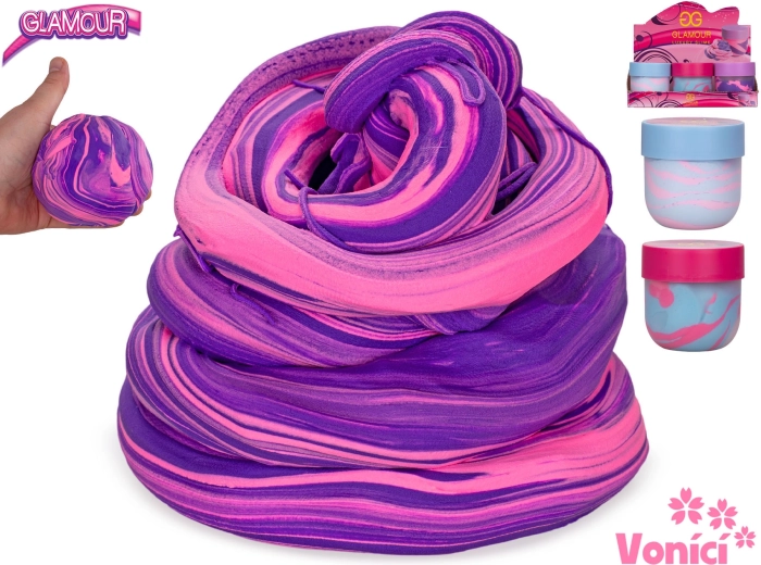 Glamour maslena modelirna masa 500 ml, 3 barve (multipak 6 kosov)