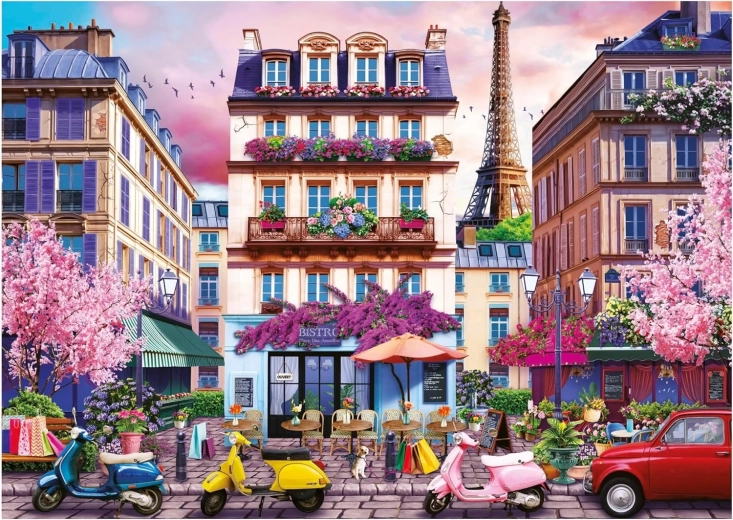 Educa puzzle Pariška nakupovalna četrt 500 kosov