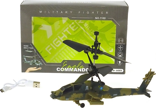 Helikopter, voden z roko – Military fighter