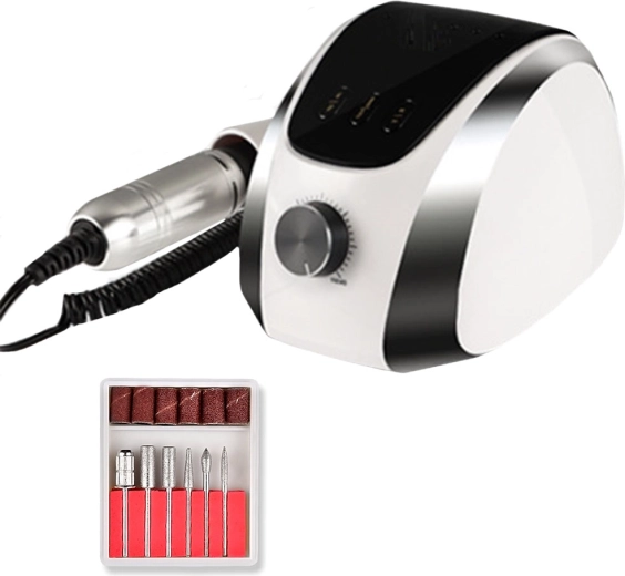 Maltec Beauty brusilnik za nohte ND-3 z nastavki