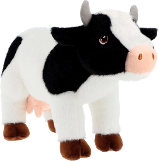 Keel Toys Keeleco lisasta krava iz ekološkega pliša, igrača, 20 cm