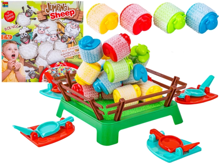 Family dexterity game Jumping Sheep (jumping sheep)