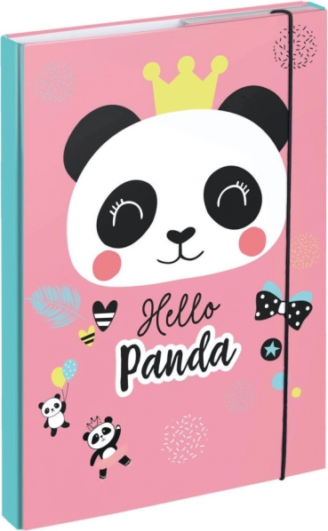 Mape za šolske zvezke A4 z motivom Panda