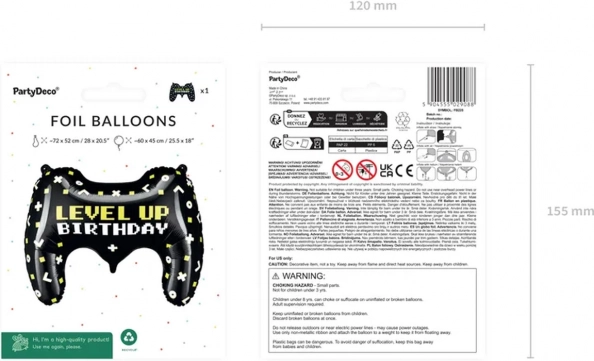 Enostavno napihovanje z zrakom ali helijem