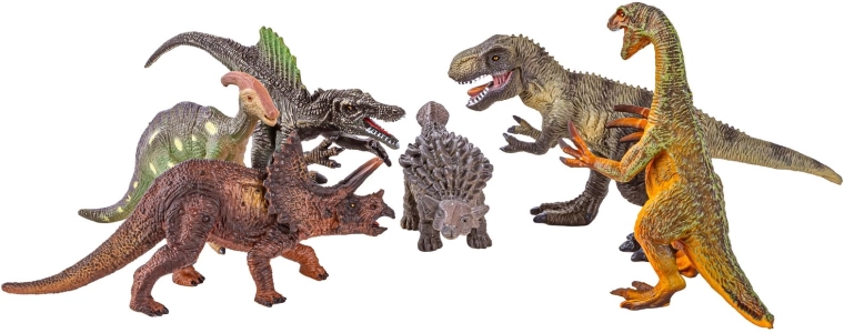 6 dinozavrov za takojšnjo igro