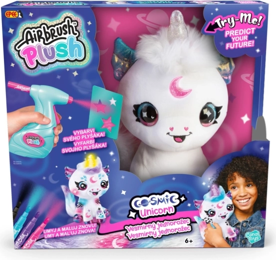 Airbrush studio – vesoljski samorog