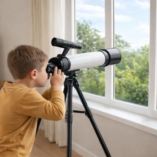 Stable tripod for comfortable observation