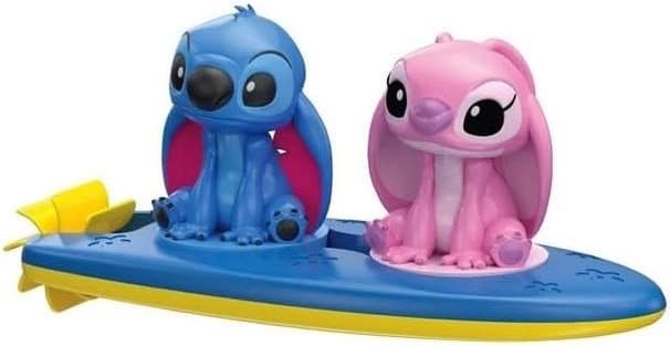 Igrača za v kopel Disney Stitch in Angel – plavajoči set BABY Clementoni