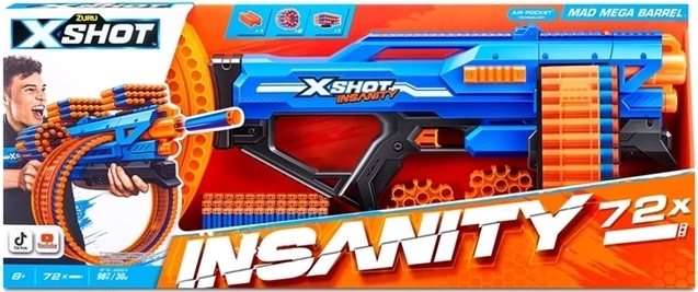 ZURU X-Shot Insanity mega penasti izstreljevalnik Mega Barrel