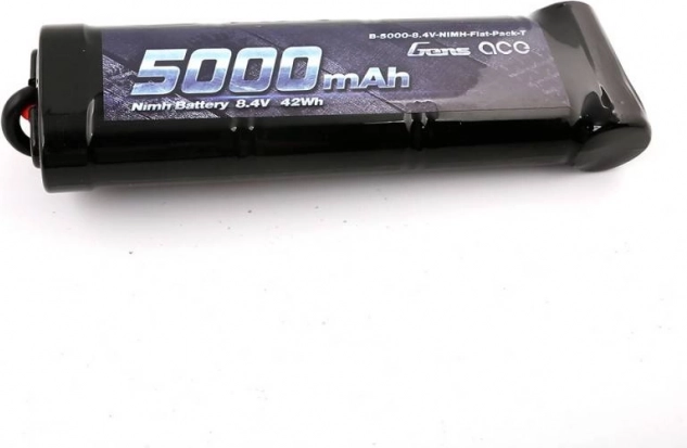 Gens Ace NiMH akumulator 5000 mAh 8,4 V Hump s priključkom T-Dean za RC avtomobile