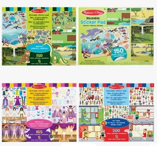 Večkrat uporabna pobarvanka za otroke Melissa & Doug (asort)