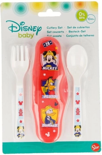 Pribor s škatlico Mickey - 1 kos