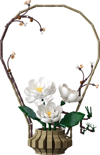 Realistični zimski cvetovi iz 1001 kosa