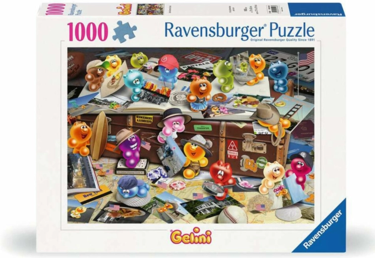 Ravensburger sestavljanka Gelini: Popotniki, 1000 kosov