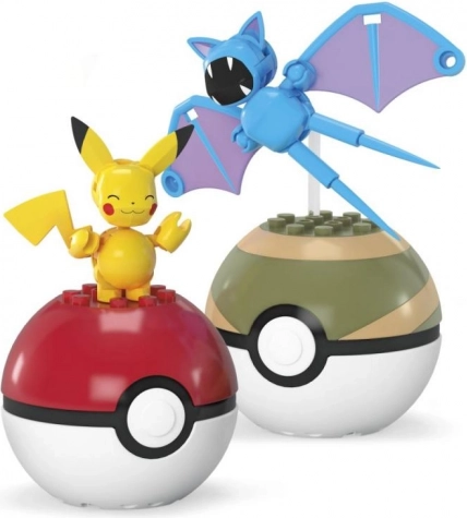 Pokémon gradnik Pikachu in Zubat