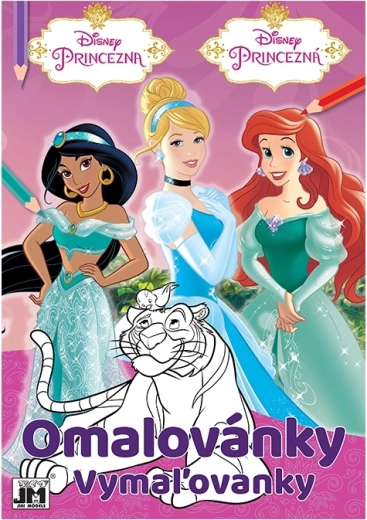 Pobarvanke A4 – princese