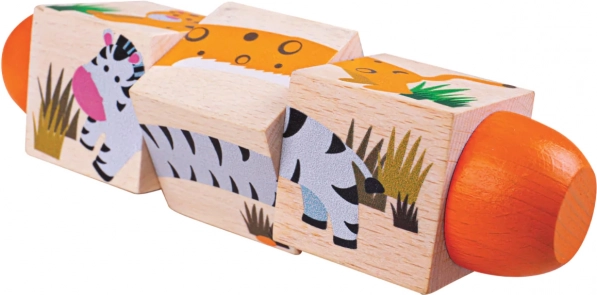 Bigjigs Toys motorični valj džungla