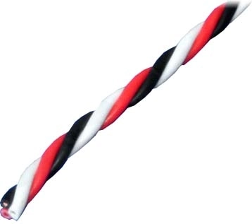 Triježilni servo kabel Futaba 3 × 0,33 mm - 1 m