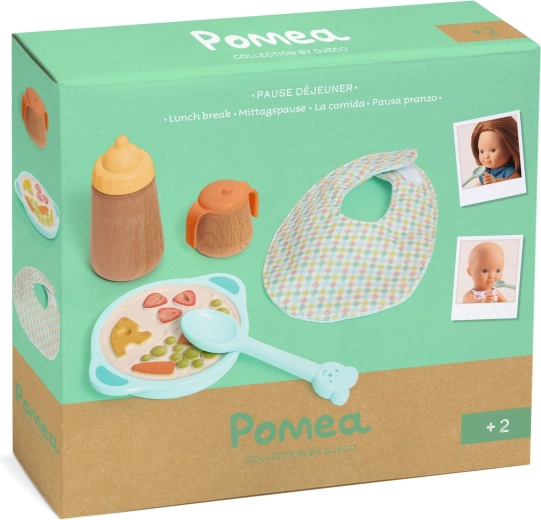Djeco Jedilni komplet za punčko Pomea