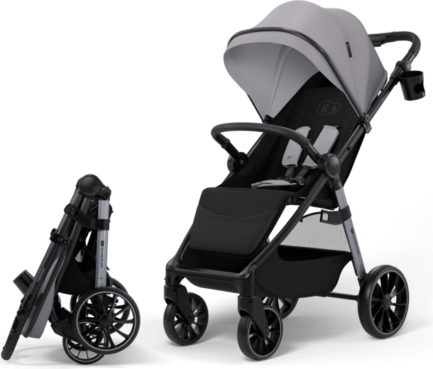 Kinderkraft športni voziček Grande 2 moonlight grey