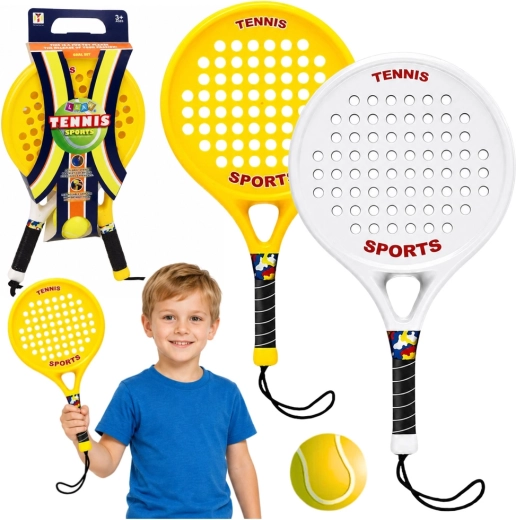Komplet za tenis na plaži – loparja in žogica