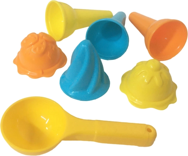 Sand ice cream molds – set of cones and scoop