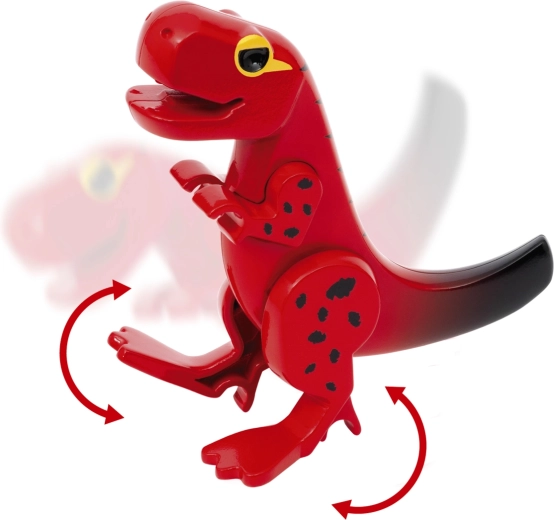 8 dino figur s premičnimi deli