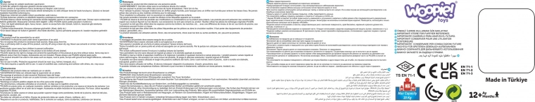 Vozilo 4v1 s sortirnikom, potiskalnikom in hupo WOOPIE