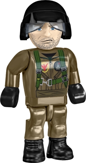 Pilot figure as a realistic accessory