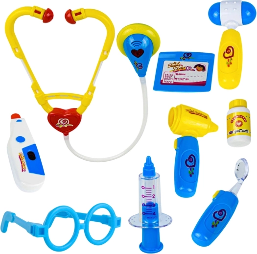 Realistični pripomočki za igro ordinacije