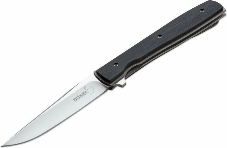 Böker Plus Urban Trapper žepni nož 8,7 cm, črna G10