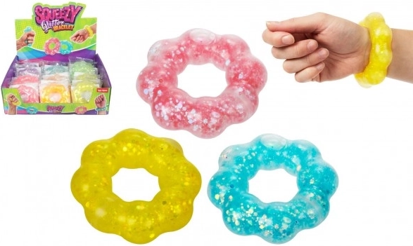 Antistresni stiskalni zapestni trak 8 cm – prilagodljiv zapestni trak proti stresu