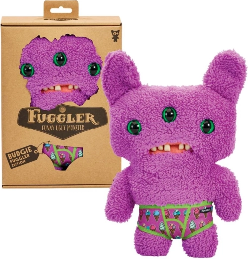 Plišasta igrača Fuggler Budgie v spodnjicah Reek-O, 22 cm