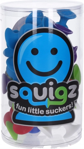 Fat Brain zabavne priseske Squigz začetni paket 22 kos