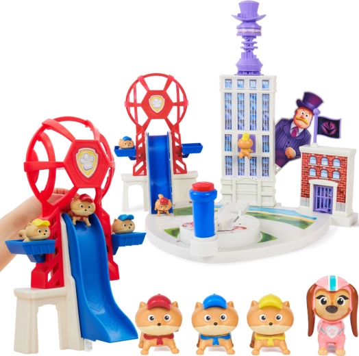 Stolp in tobogan iz Adventure Cityja