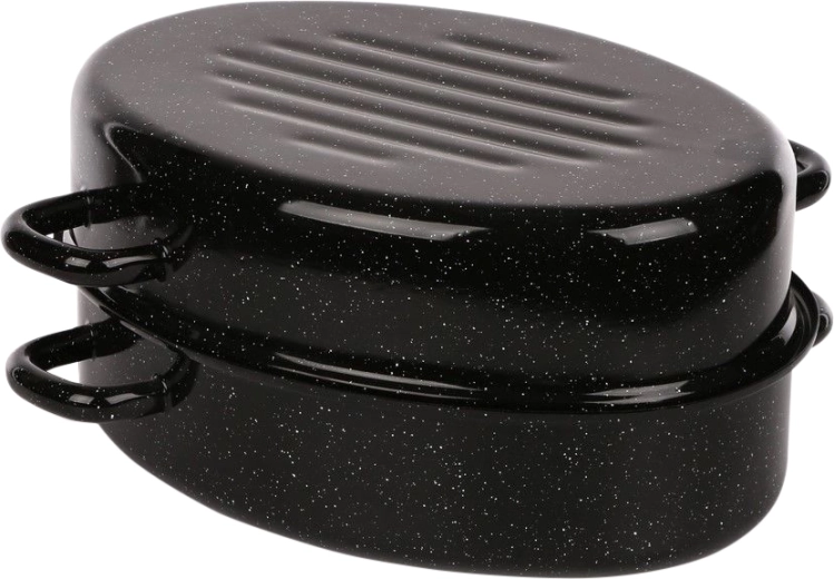 Silesia emajliran pekač s pokrovom 2,8 l, premer 30 cm