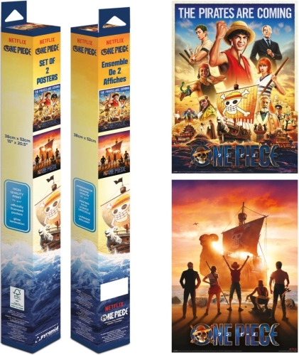 One Piece (Živa Akcija) set mini plakatov