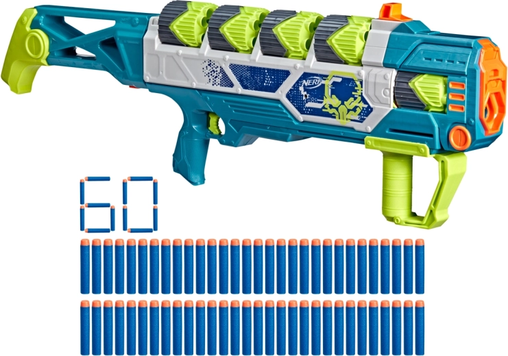 Kapaciteta 60 puščic za dolge spopade