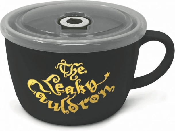 Keramična skleda s pokrovom HP The Leaky Cauldron