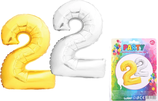 Napenljiv balon številka 2, 40 cm