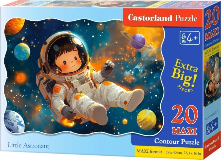 Castorland puzzle Mali astronavt MAXI 20 kosov