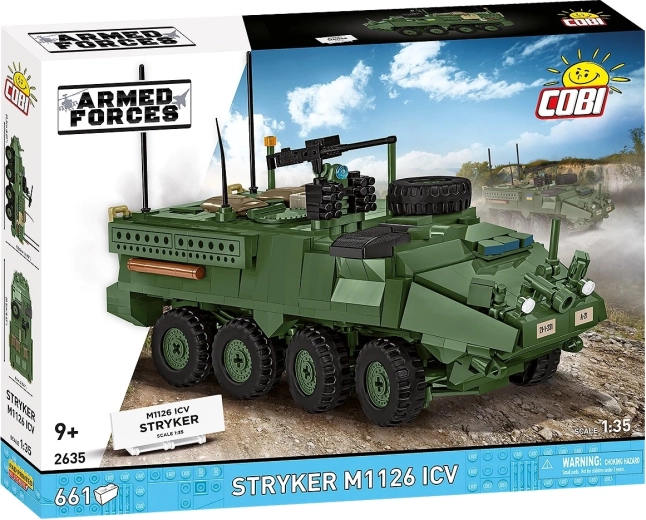 Cobi armed forces oklepni transporter Stryker M1126 ICV 1:35 (661 kosov)