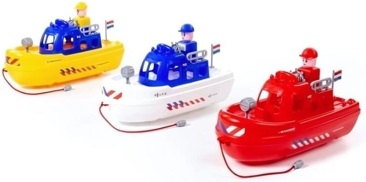 Čolnič Patrol – otroški čoln za vodo in pesek (3 različice: gasilci, policija, reševalci)
