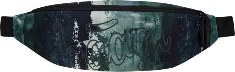 Zložljiva športna torba in praktična torbica za pas