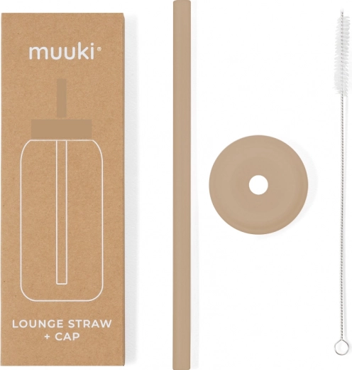 Muuki Lounge slamica in pokrovček za milk coffee