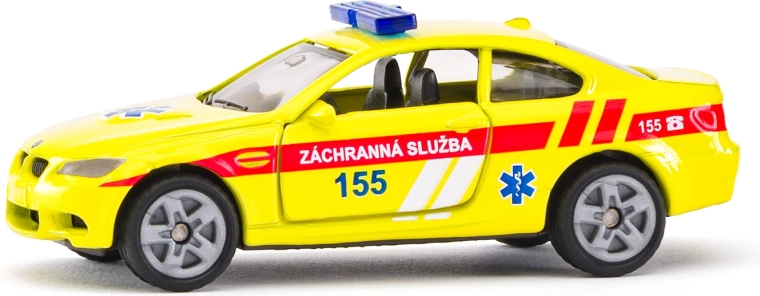 Siku reševalno vozilo BMW M3 Coupé – češka različica, kovinski model