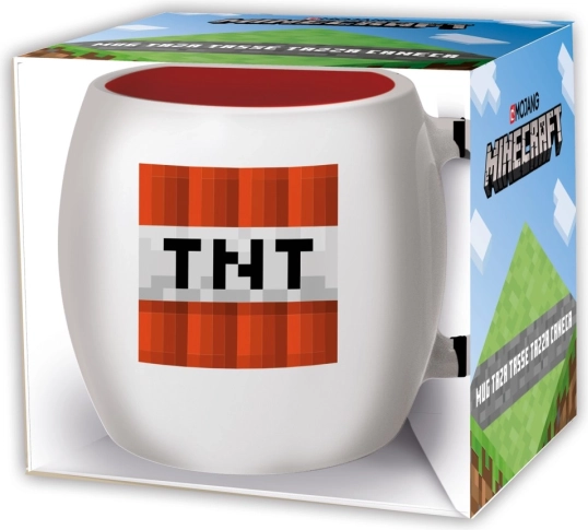 Keramična skodelica Minecraft z globusom